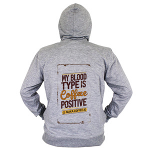 Hoodie Zipper maka coffee