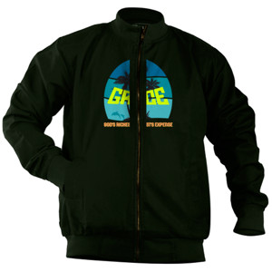 Jaket Bomber G-R-A-C-E Two-Tone T-Shirt