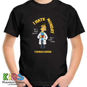 Kaos FARMASI HATE MONDAY EDISI PRIA