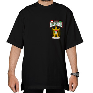 Kaos Oversize Free Palestine 🇵🇸  (Front & Back)