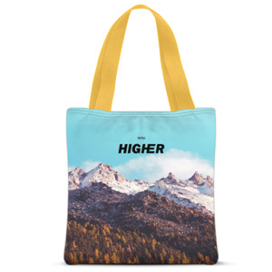 Tas Tote Fullprint higher tote 2