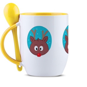 Mug Sendok Deer - Mug Sendok by Co_mbro