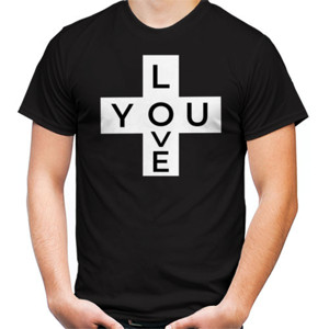 Kaos Kaos Love You Hitam