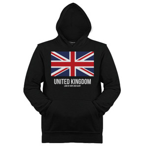 Jaket Hoodie United Kingdom Flag 