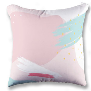 Bantal Colorful memphis design background vector