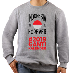 Jaket Sweater Kaos #2019 Ganti Kalender
