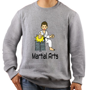 Jaket Sweater Martial Arts hobi lifestyle olahraga
