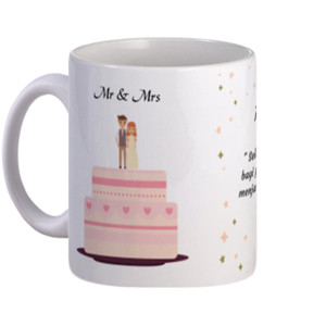 Mug Wedding - Mug Couple (Hadiah Pernikahan)