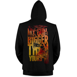Jaket Hoodie My gun is much bigger