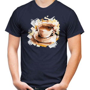 Kaos Coffee Splash Art