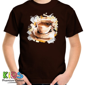 Kaos Coffee Splash Art