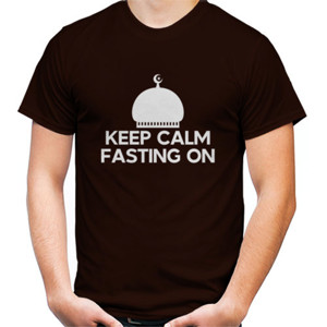 Kaos Keep Calm Fasting On