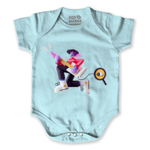 Baby Jumper Gitaris Rock Star