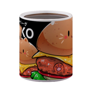 Mug Bunglon Cheeseburger