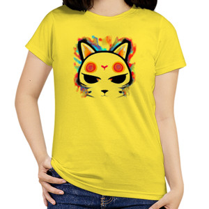 Kaos Graffiti Cat
