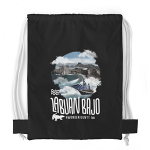 Tas Serut Fullprint Drawstring Bag LABUAN BAJO - WONDERFUL NTT