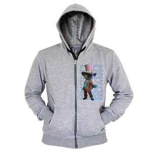 Hoodie Zipper  Kaos Super SUS Peran Mayor Bahan Cotton