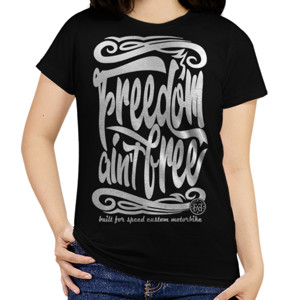 Kaos FREEDOM AINT FREE HANDLETTER