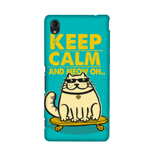 KEEP CALM AND MEOW ON Casing HP