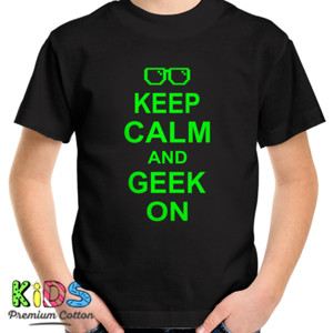 Kaos Keep Calm And Geek On