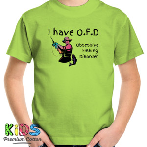 Kaos Kaos Mancing - I Have O.F.D - cerah