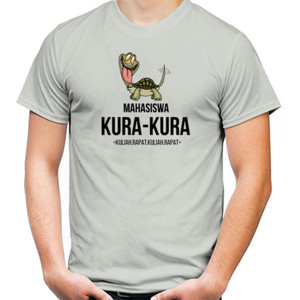Kaos mahasiswa kura-kura