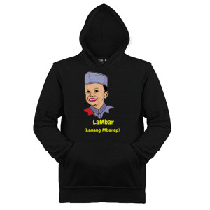 Jaket Hoodie Lambar