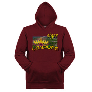 Jaket Hoodie lambang lampung