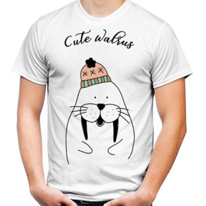 Kaos Cute walrus
