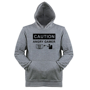 Jaket Hoodie Angry Gamer