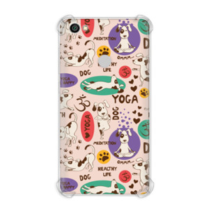 Casing HP Yoga Dog Poses in Peach