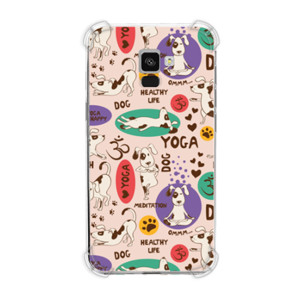 Casing HP Yoga Dog Poses in Peach