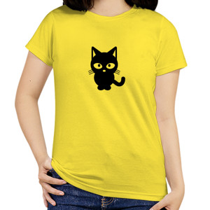 Kaos Kucing hitam