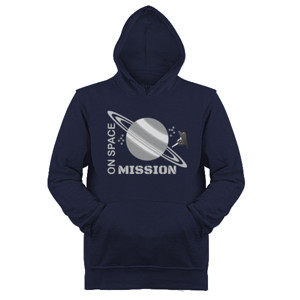 Jaket Hoodie On Space Mission