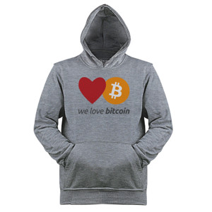 Jaket Hoodie We Love Bitcoin