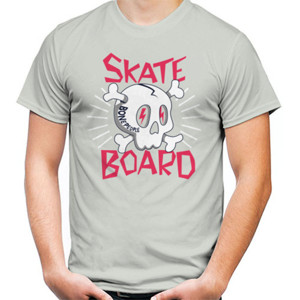 Kaos Skull Skateboard