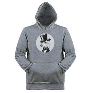 Jaket Hoodie The Dog in Black