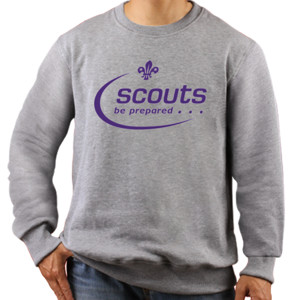 Jaket Sweater Scouts be prepared