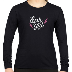 Kaos SPR GRL black