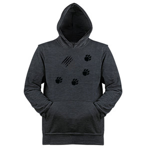 Jaket Hoodie Cat Footprint