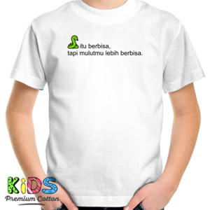 Kaos Kaos Pria Mulut Berbisa V-Neck by Co_mbro