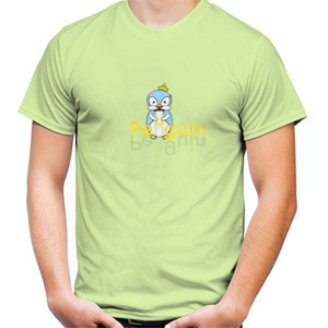 Kaos Penguin kreatif