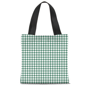 Tas Tote Fullprint Esmeralda Gingham Tote