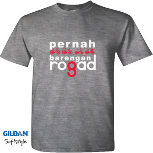 Kaos pernah bareng rogad