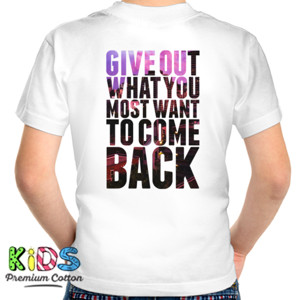 Kaos give to get back