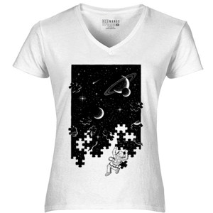 Kaos Tshirt Swaksaka Space Puzzle