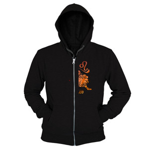 Hoodie Zipper Leo
