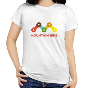 Kaos MTB Chain Rainbow