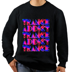 Jaket Sweater Trance Addict basic repeater