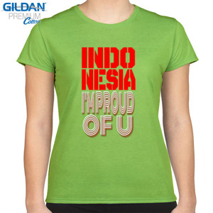 Kaos IndonesiaIm ProudofU-Teks2